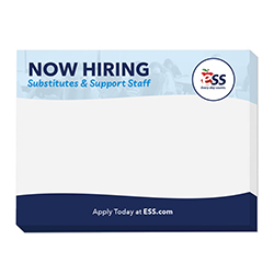 4"X3" Sticky Note Pad - 50 Sheets