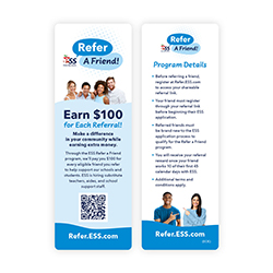 TWO-SIDED BOOKMARK