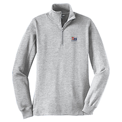 SPORT TEK WOMEN'S 1/4 ZIP SWEATSHIRT