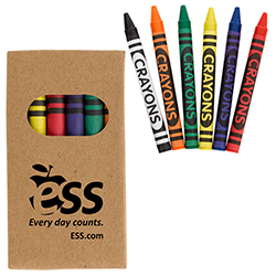 6 PIECE CRAYON SET